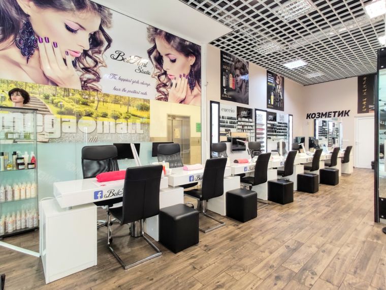 Интериор на салон Belami Studio WestMall